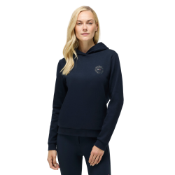 Sudadera con capucha con strass Hollywood Tommy Hilfiger Equestrian mujer Cielo del desierto Azul