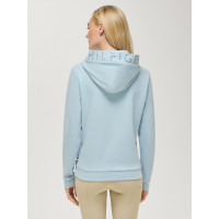 Sudadera con capucha con strass Hollywood Tommy Hilfiger Equestrian mujer Cielo del desierto Azul