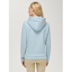 Sudadera con capucha con strass Hollywood Tommy Hilfiger Equestrian mujer Azul Sweet