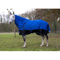 Cubrecuello Equi-Theme Tyrex 1200 D Azúl / negro