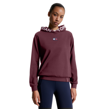 Sudadera con capucha Tommy Hilfiger Equestrian California para mujer Roja Rojo Sudadera con capucha Tommy Hilfiger Equestrian California para mujer Roja Rojo