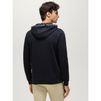 Sudadera con capucha Tommy Hilfiger Equestrian Jackson hombre Cielo del desierto Azul