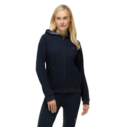 Sudadera con capucha y cremallera Beverly Tommy Hilfiger Equestrian para mujer Cielo del desierto Azul