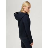Sudadera con capucha y cremallera Beverly Tommy Hilfiger Equestrian para mujer Cielo del desierto Azul