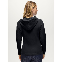 Sudadera con capucha con cremallera Tommy Hilfiger Equestrian para mujer Whitney Cielo del desierto Azul Sudadera con capucha con cremallera Tommy Hilfiger Equestrian para mujer Whitney Cielo del desierto Azul