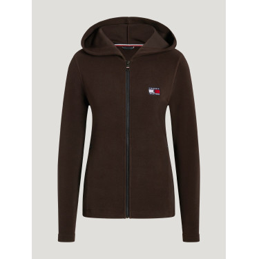 Sudadera con capucha con cremallera Tommy Hilfiger Equestrian para mujer Whitney Brookwood Marr&amp;amp;amp;oacute;n
