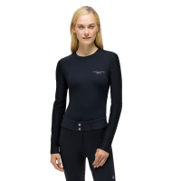 Camiseta Adel Sunguard de manga larga Tommy Hilfiger Equestrian para mujer Cielo del desierto Azul