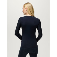 Camiseta Adel Sunguard de manga larga Tommy Hilfiger Equestrian para mujer Cielo del desierto Azul