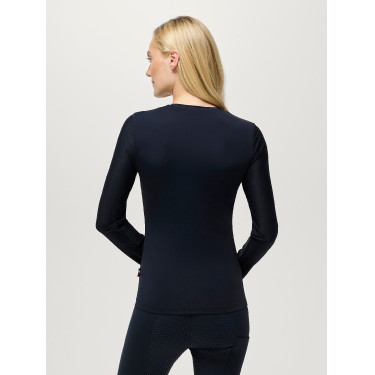 Camiseta Adel Sunguard de manga larga Tommy Hilfiger Equestrian para mujer Cielo del desierto Azul