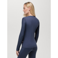 Camiseta Adel Sunguard de manga larga Tommy Hilfiger Equestrian para mujer Cielo del desierto Azul