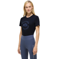 Camiseta de manga corta Pasadena Tommy Hilfiger Equestrian mujer Cielo del desierto Azul