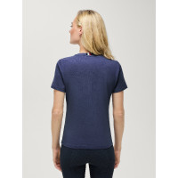 Camiseta de manga corta Pasadena Tommy Hilfiger Equestrian mujer Cielo del desierto Azul