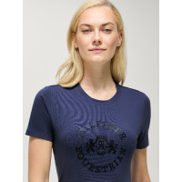 Camiseta de manga corta Pasadena Tommy Hilfiger Equestrian mujer Cielo del desierto Azul