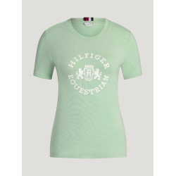 Camiseta de manga corta Pasadena Tommy Hilfiger Equestrian mujer Menta Belair