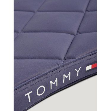 Manta de doma Tommy Hilfiger Equestrian Columbia Índigo desteñido