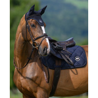 Manta de silla Tommy Hilfiger Equestrian Emory Cielo del desierto Azul