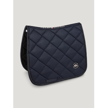 Manta de silla Tommy Hilfiger Equestrian Emory Cielo del desierto Azul