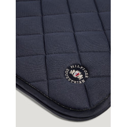 Manta de silla Tommy Hilfiger Equestrian Emory Cielo del desierto Azul