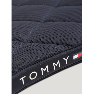 Manta de silla Tommy Hilfiger Equestrian Emory Cielo del desierto Azul
