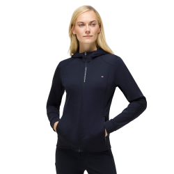 Chaqueta cortavientos Tommy Hilfiger Equestrian Nevada para mujer Cielo del desierto Azul