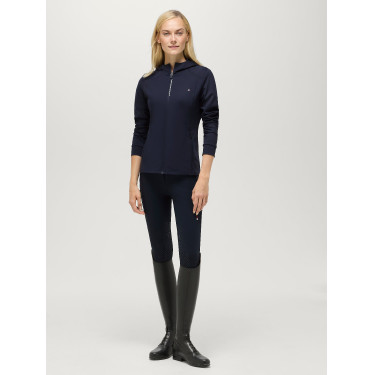 Chaqueta cortavientos Tommy Hilfiger Equestrian Nevada para mujer Cielo del desierto Azul Chaqueta cortavientos Tommy Hilfiger Equestrian Nevada para mujer Cielo del desierto Azul