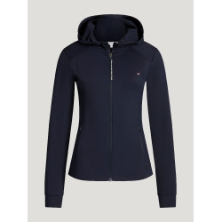 Chaqueta cortavientos Tommy Hilfiger Equestrian Nevada para mujer Cielo del desierto Azul