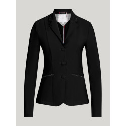 Chaqueta de concurso Costa con strass Tommy Hilfiger Equestrian para mujer Negro / negro