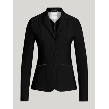Chaqueta de concurso Costa con strass Tommy Hilfiger Equestrian para mujer Negro / negro