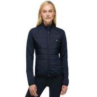 Chaqueta híbrida para mujer Tommy Hilfiger Equestrian Napa Cielo del desierto Azul