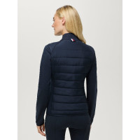Chaqueta híbrida para mujer Tommy Hilfiger Equestrian Napa Cielo del desierto Azul