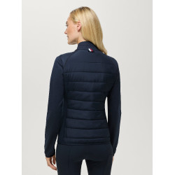 Chaqueta híbrida para mujer Tommy Hilfiger Equestrian Napa Cielo del desierto Azul