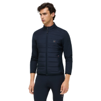 Chaqueta híbrida Tommy Hilfiger Equestrian Cruz para hombre Cielo del desierto Azul
