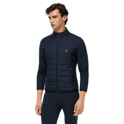 Chaqueta híbrida Tommy Hilfiger Equestrian Cruz para hombre Cielo del desierto Azul Chaqueta híbrida Tommy Hilfiger Equestrian Cruz para hombre Cielo del desierto Azul