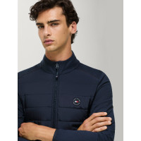 Chaqueta híbrida Tommy Hilfiger Equestrian Cruz para hombre Cielo del desierto Azul
