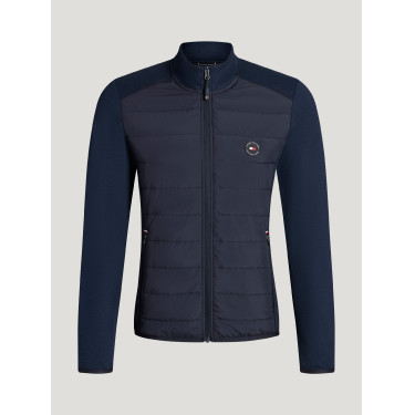 Chaqueta híbrida Tommy Hilfiger Equestrian Cruz para hombre Cielo del desierto Azul Chaqueta híbrida Tommy Hilfiger Equestrian Cruz para hombre Cielo del desierto Azul