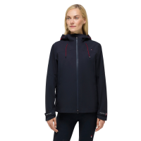 Chaqueta impermeable Tommy Hilfiger Equestrian Upland para mujer compatible con airbag Cielo del desierto Azul