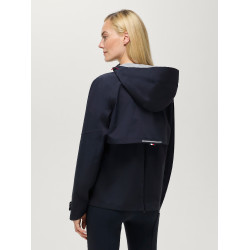 Chaqueta impermeable Tommy Hilfiger Equestrian Upland para mujer compatible con airbag Cielo del desierto Azul