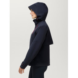 Chaqueta impermeable Tommy Hilfiger Equestrian Upland para mujer compatible con airbag Cielo del desierto Azul