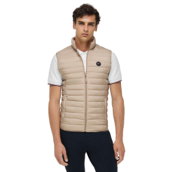 Chaleco acolchado sin mangas Tommy Hilfiger Equestrian Montero para hombre Beige