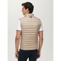 Chaleco acolchado sin mangas Tommy Hilfiger Equestrian Montero para hombre Beige