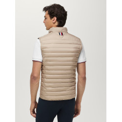Chaleco acolchado sin mangas Tommy Hilfiger Equestrian Montero para hombre Beige