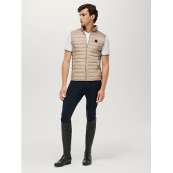 Chaleco acolchado sin mangas Tommy Hilfiger Equestrian Montero para hombre Beige