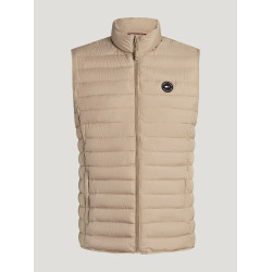 Chaleco acolchado sin mangas Tommy Hilfiger Equestrian Montero para hombre Beige