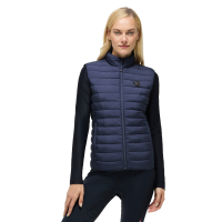 Chaleco acolchado sin mangas Tommy Hilfiger Equestrian Serano para mujer Índigo desteñido Azul Chaleco acolchado sin mangas Tommy Hilfiger Equestrian Serano para mujer Índigo desteñido Azul
