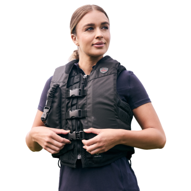 Chaleco Airbag SPARK - Hipódromo Negro Chaleco Airbag SPARK - Hipódromo Negro