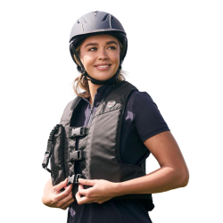 Chaleco Airbag SPARK - Hipódromo Negro Chaleco Airbag SPARK - Hipódromo Negro