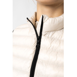 Chaleco de equitación ultraligero sin mangas B Vertigo Sia para mujer Gris moonbeam Chaleco de equitación ultraligero sin mangas B Vertigo Sia para mujer Gris moonbeam