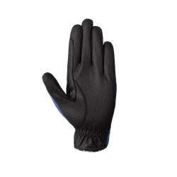 Guantes de equitación de verano Horze Nichelle para mujer Mañana de terciopelo Azul Guantes de equitación de verano Horze Nichelle para mujer Mañana de terciopelo Azul