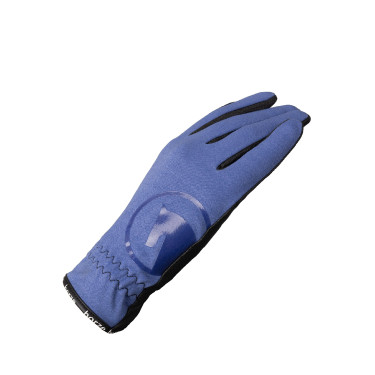 Guantes de equitación de verano Horze Nichelle para mujer Mañana de terciopelo Azul Guantes de equitación de verano Horze Nichelle para mujer Mañana de terciopelo Azul