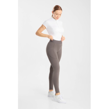 Leggings de equitación Horze Maia con culera completa para mujer Madera a la deriva Gris Leggings de equitación Horze Maia con culera completa para mujer Madera a la deriva Gris